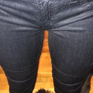 Carmar Corduroy Black Jeans